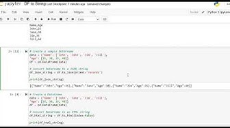 'Video thumbnail for Pandas Dataframe to String | Pandas Dataframe Tutorial'