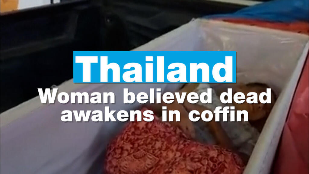 Video thumbnail for Thailand: Woman believed dead awakens in coffin