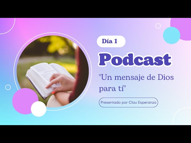 Video thumbnail for UN MENSAJE DE DIOS PARA TI Podcast - Claudia Esperanza