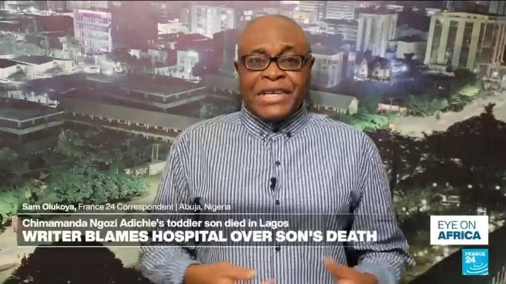 Video thumbnail for Death of Chimamanda Ngozi Adichie's son sheds light on Nigeria's quality of care