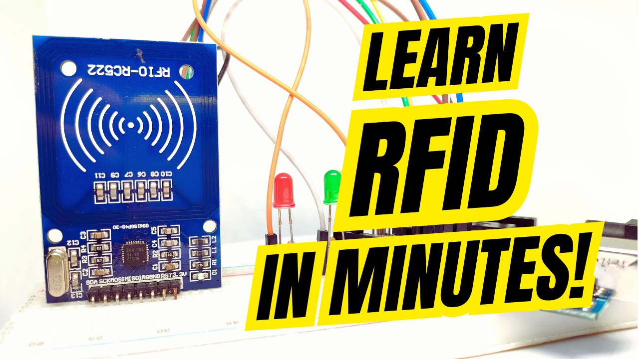 'Video thumbnail for How to Use an RFID Module with Arduino for Beginners'