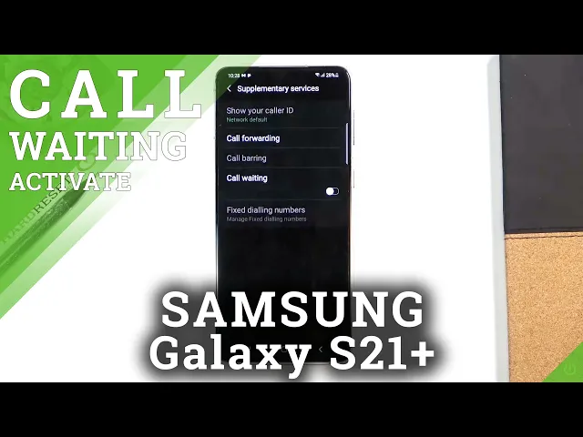 Video thumbnail for Call Waiting Feature on Samsung Galaxy S21+ | How to Hear a Beep Sound When You Receive Second Call