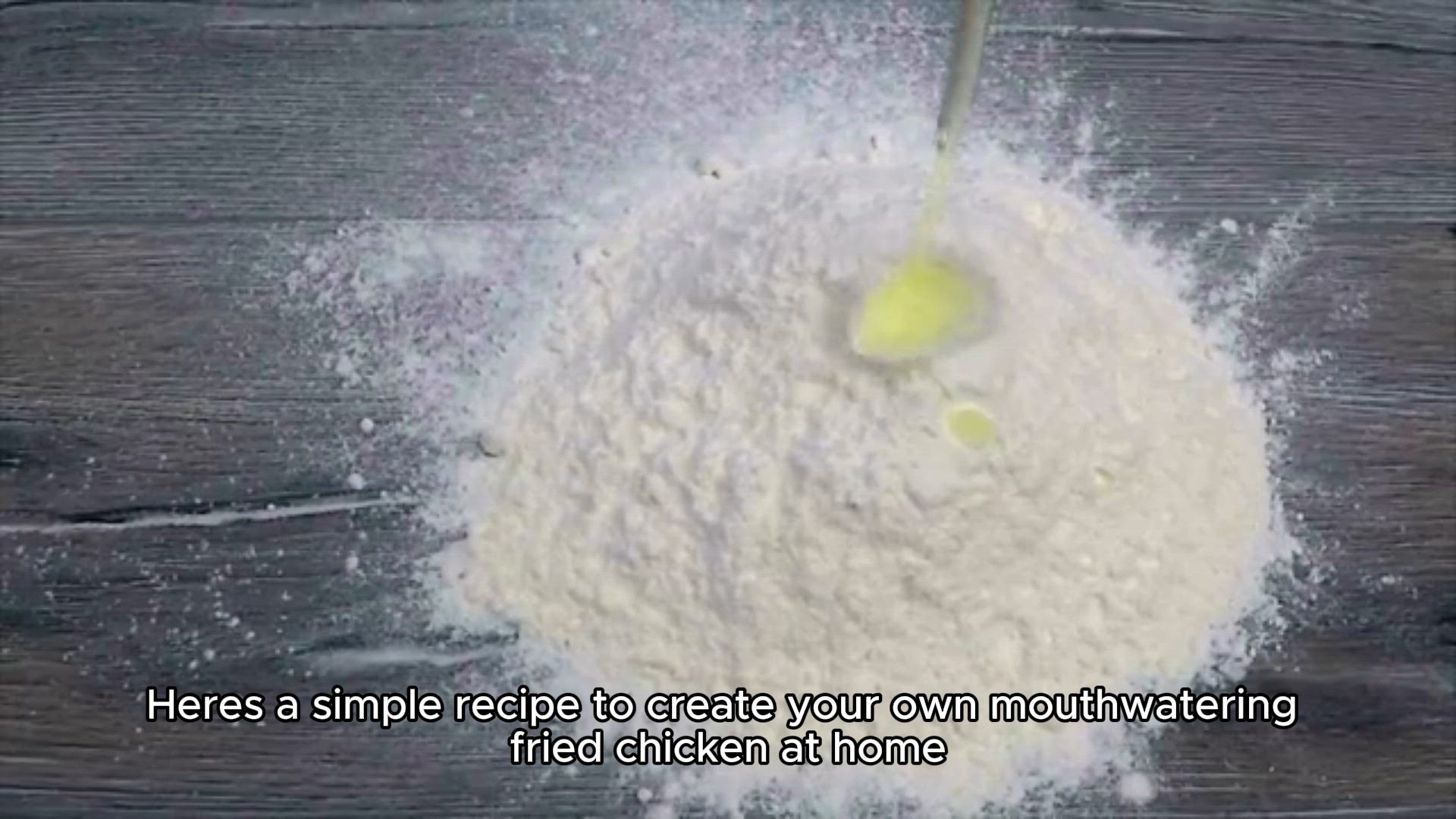 Video thumbnail for Crispy Fried Chicken