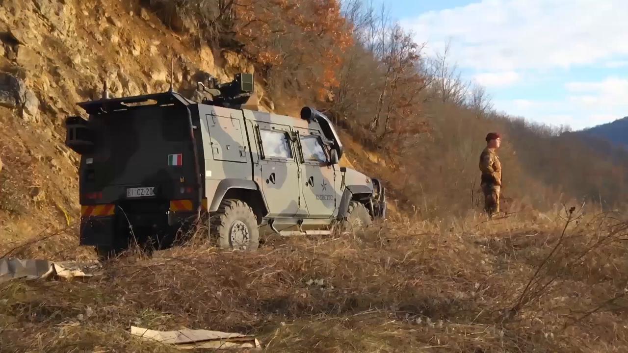 Video thumbnail for NATO to reduce Kosovo peacekeeping force after security improvements.