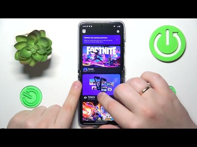 Video thumbnail for How to Install the FORTNITE Game on a MOTOROLA Razr 40 Ultra