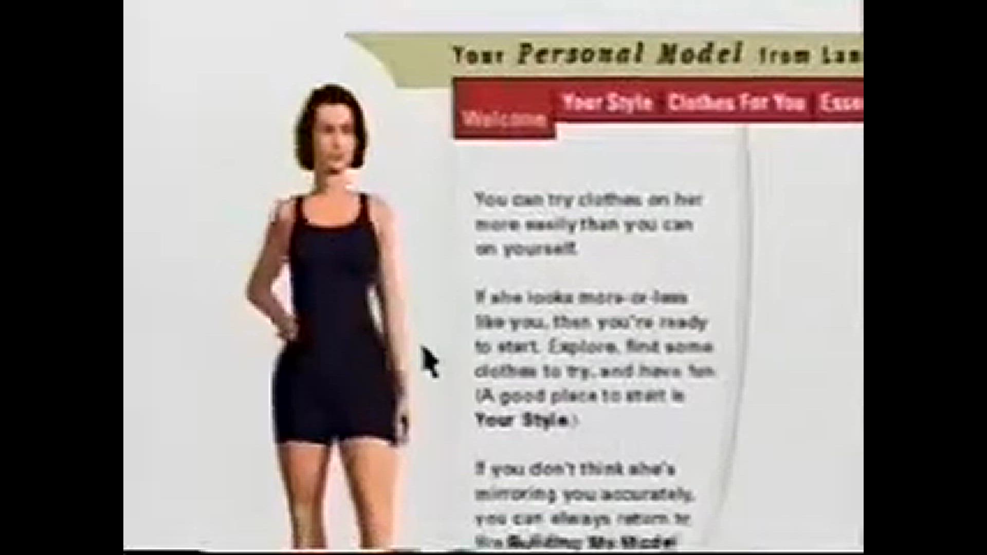 'Video thumbnail for Y2K Lands End TV Commercial'