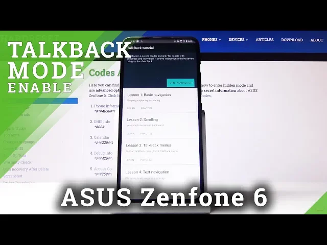 Video thumbnail for How to Activate TALKBACK in ASUS Zenfone 6 – Voice Assistant