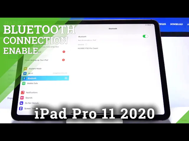Video thumbnail for How to Set Up Bluetooth on iPad Pro 11 2020 – Connect Devices by Bluetooth