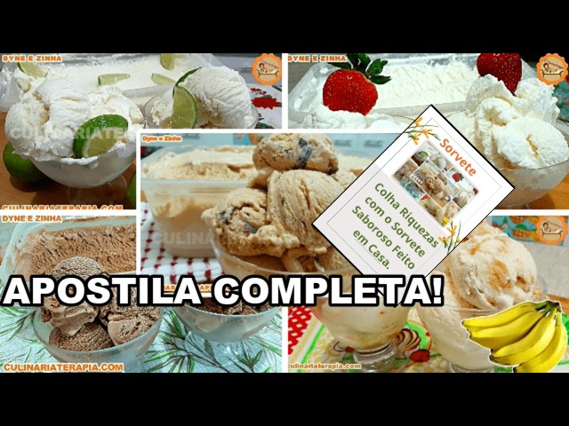 Video thumbnail for BAIXE JÁ SUA APOSTILA Sorvete Lucrativo Fácil