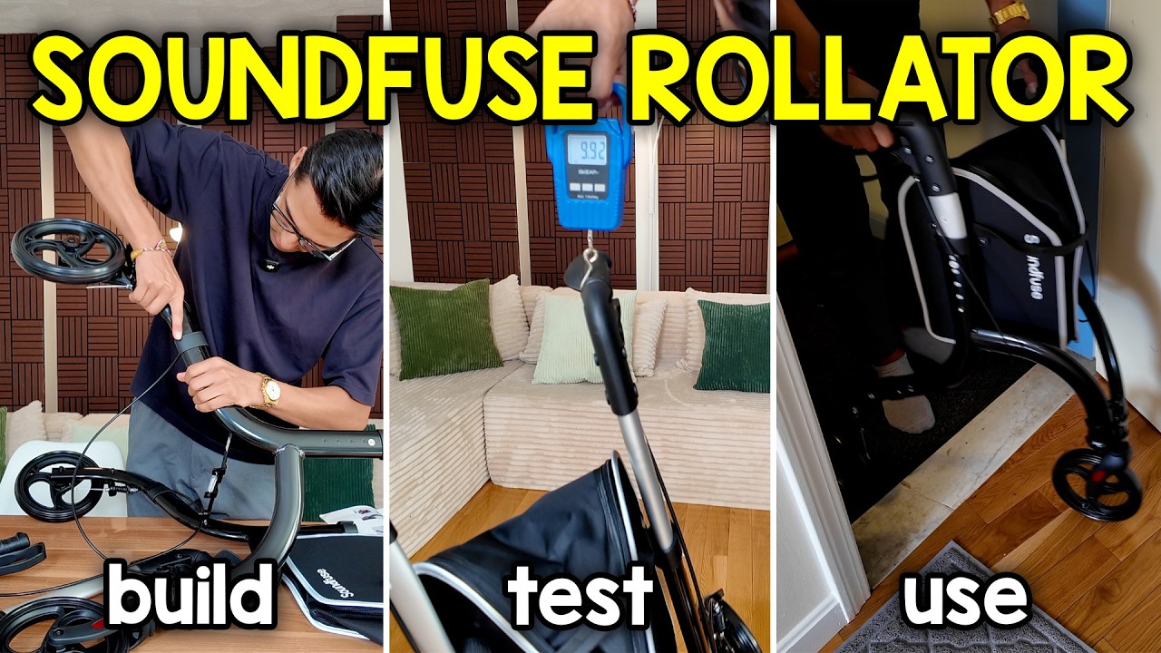 Video thumbnail for Soundfuse 3 Wheel Walker Full Setup and Testing