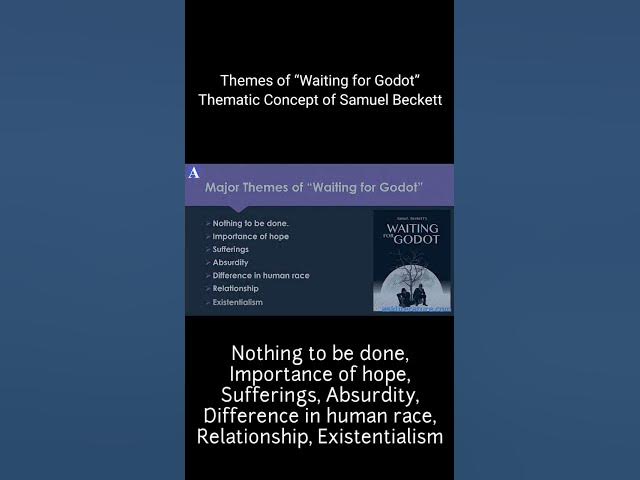 Video thumbnail for Themes of “Waiting for Godot” | Thematic Concept of Samuel Beckett