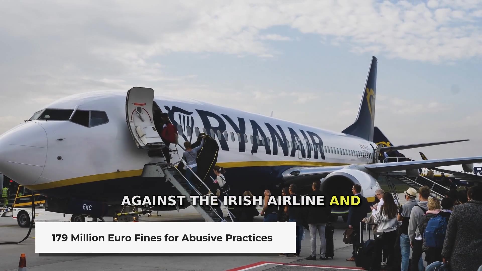 'Video thumbnail for Ryanair boss O’Leary says Spain’s Consumer Affairs minister is a ‘crazy communist’ for fining company €107m over abusive practices'