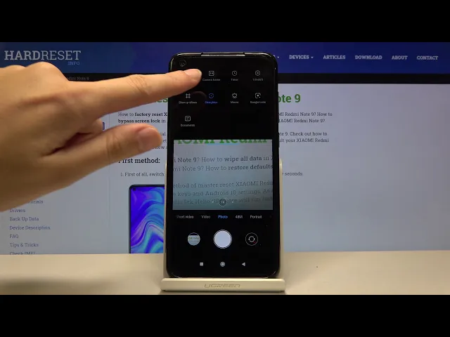 Video thumbnail for How to Turn On / Off Camera Leveler on XIAOMI Redmi Note 9 – Straighten Option