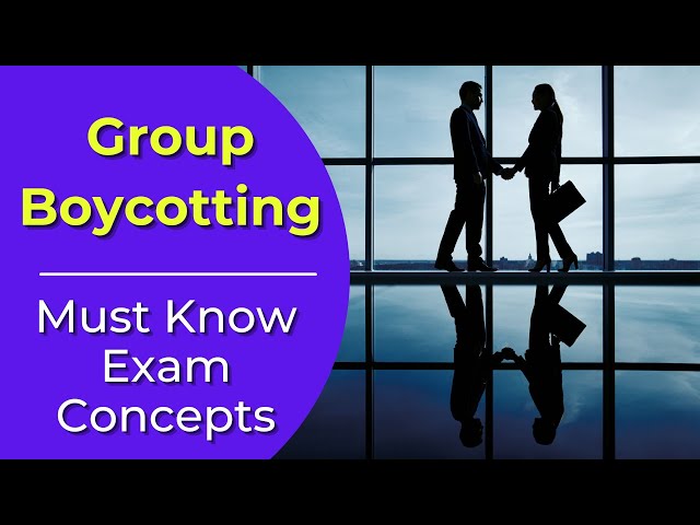 Video thumbnail for Group Boycotting: What is it? Real estate license exam questions.