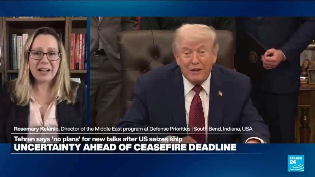 Video thumbnail for 'Trump has boxed himself into a corner', expert says as fate of Iran peace talks uncertain