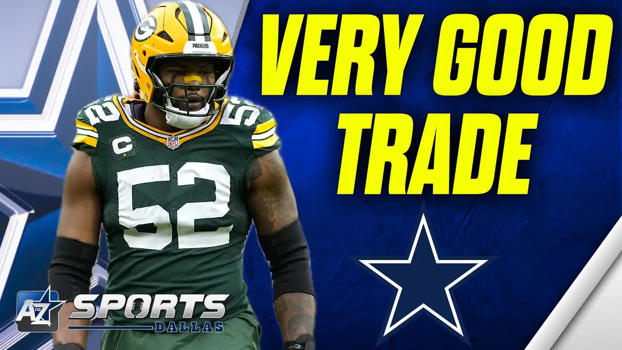 Video thumbnail for A to Z Sports Dallas: Rashan Gary Trade: Great Deal for the Cowboys?