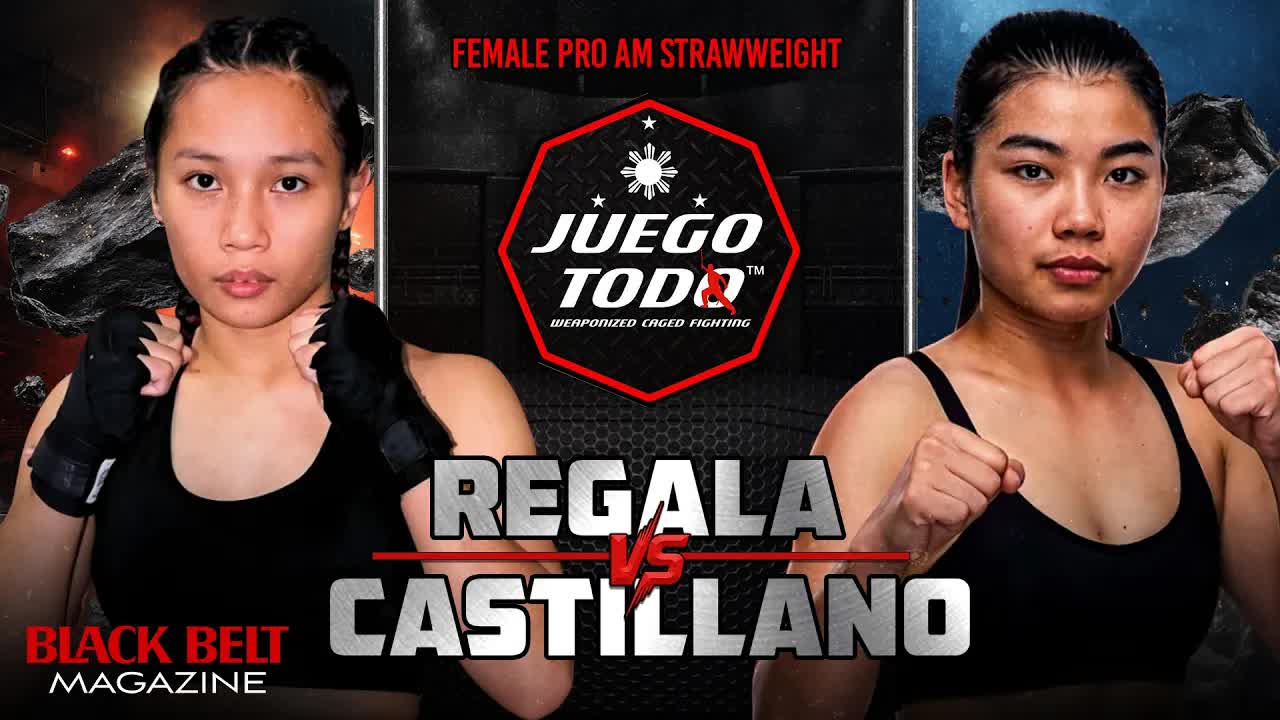 Video thumbnail for Blackbelt Magazine: Regala vs Castillano | Match 14 | UGB 45 "Barrio Brawls"