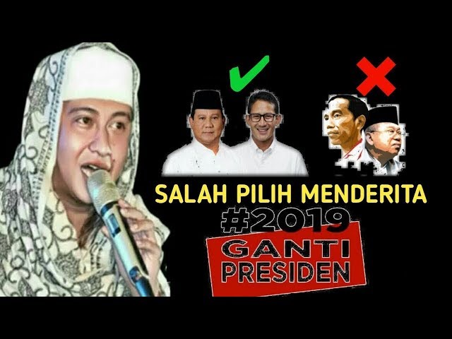 Video thumbnail for GEGER !!! HABIB BAHAR Teg4sk4n 2019 Harus G4NTI Presiden J4NGAN Pilih J0K0W! LAGI