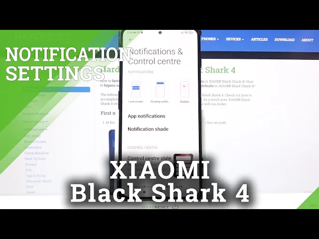Video thumbnail for How to Manage Notifications in XIAOMI Black Shark 4 – Customize Notifications