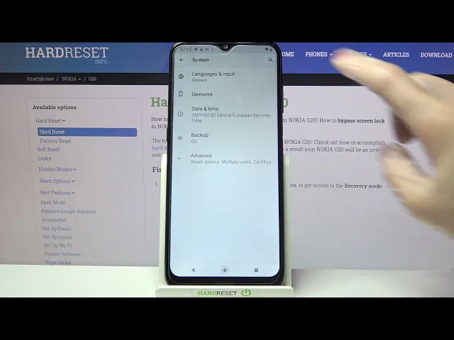 Video thumbnail for How to Enter Text Correction on Nokia G20 – Text Correction Settings