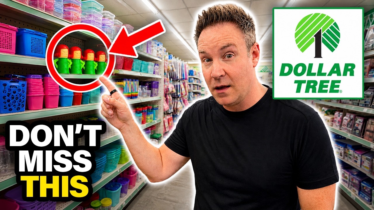 Video thumbnail for NEW at DOLLAR TREE: 10 Items That WON'T LAST (And 7 to Avoid) — July 2026