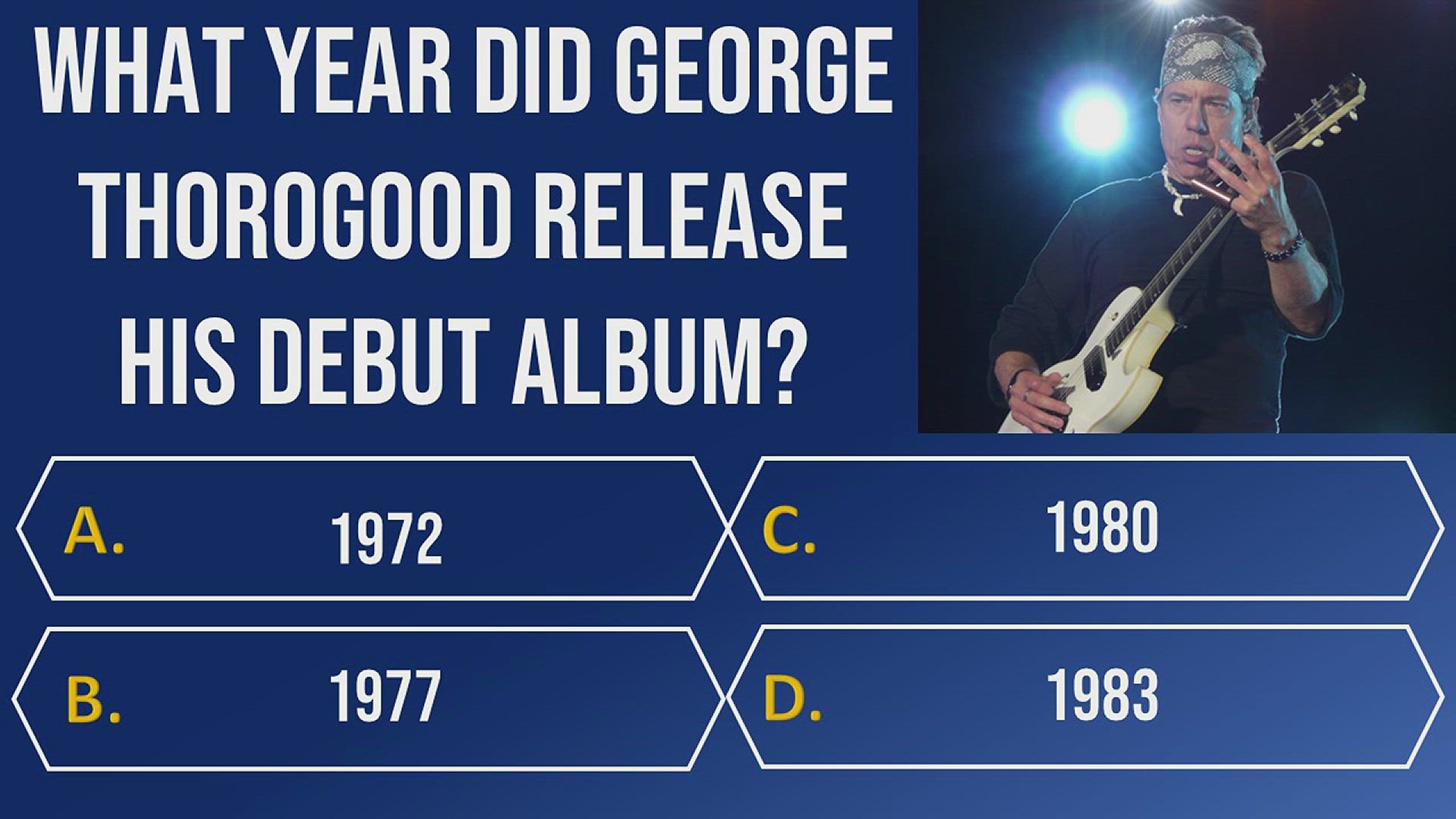'Video thumbnail for The Ultimate George Thorogood Challenge'