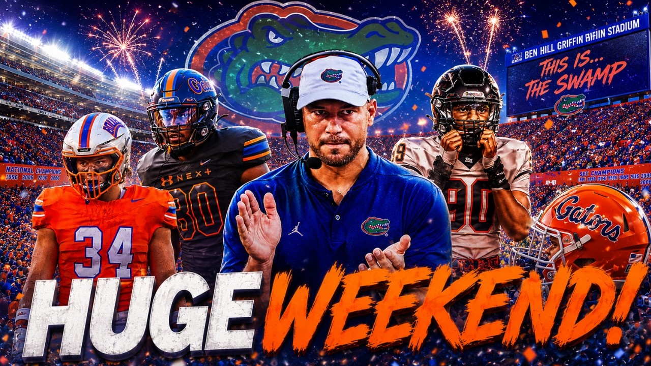 Video thumbnail for Florida Hosting a Monster Recruiting Weekend | Multiple 5-Stars Invade Gainesville