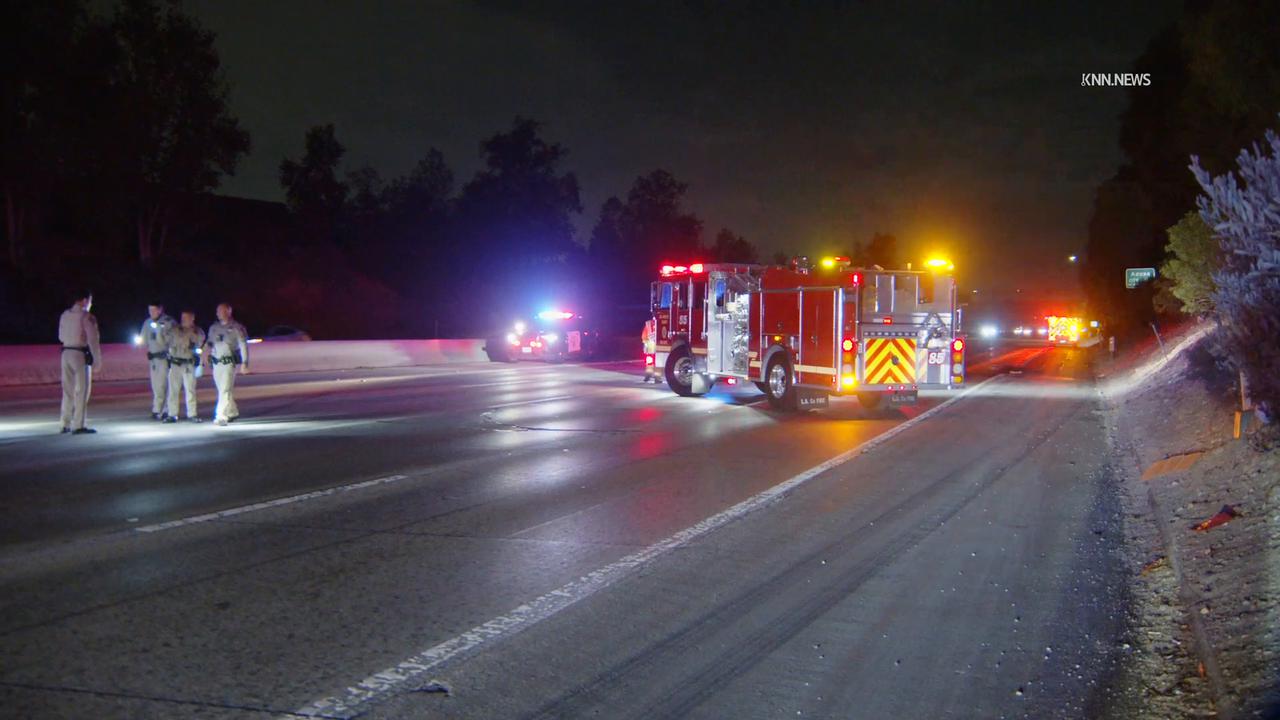 Video thumbnail for US, Los Angeles: Azusa Pedestrian Struck and Killed on 210 Fwy.