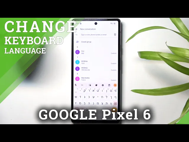 Video thumbnail for How to Change Keyboard Language on GOOGLE Pixel 6 – Set Desired Keyboard Language