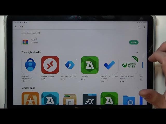 Video thumbnail for How to Download & Install RAR App on a BLACKVIEW Tab 12 - Packing & Unpacking Archives