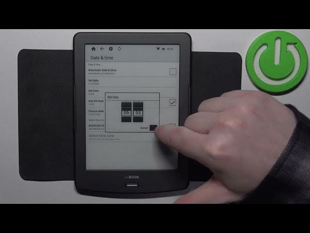 Video thumbnail for How To Customize Date & Time Settings In INKBOOK CLASSIC 2