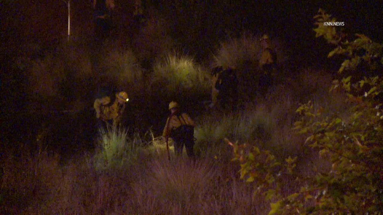 Video thumbnail for US, Los Angeles: Azusa 2 Acre Brushfire.