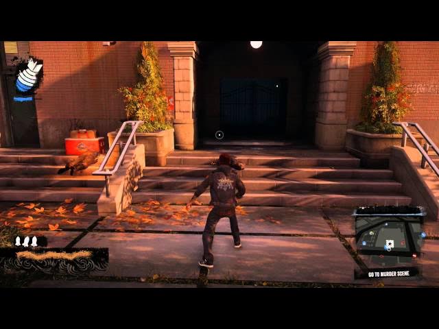 Video thumbnail for inFamous: Second Son - Chasing The Light: Investigate Brent's Murder Scene Take Altar Pic, Reggie