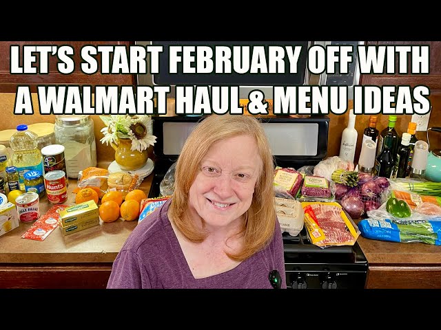 Video thumbnail for New WALMART HAUL AND MENU IDEAS FOR 2 WEEKS