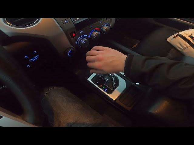 Video thumbnail for How to Manage Automatic Gearbox in Toyota Tundra II ( 2007 - now ) | Drive With Automatic Gearbox