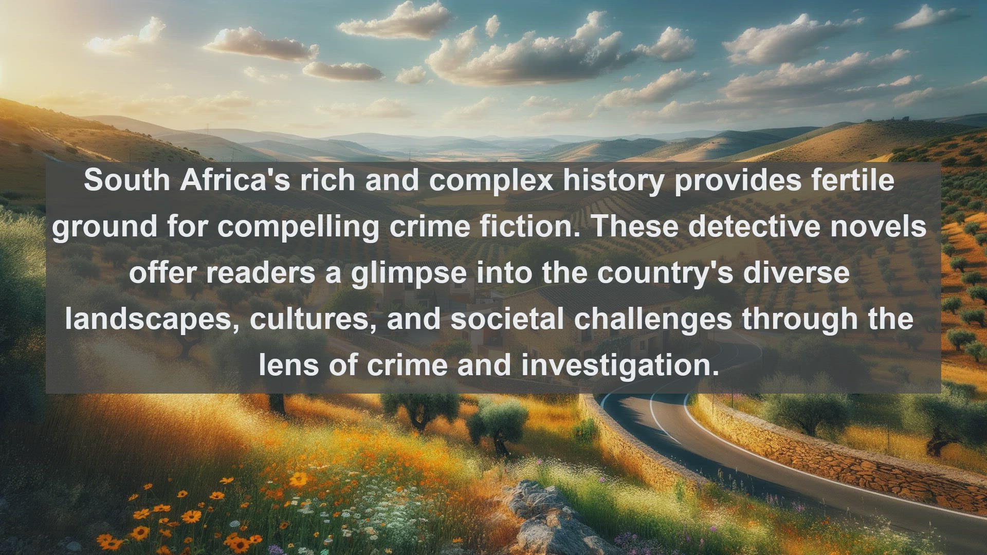'Video thumbnail for Top 10 South African Detective Novels'