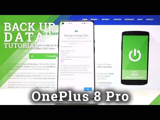 Video thumbnail for How to Use Google Backup on OnePlus 8 Pro - Enable Google Backup