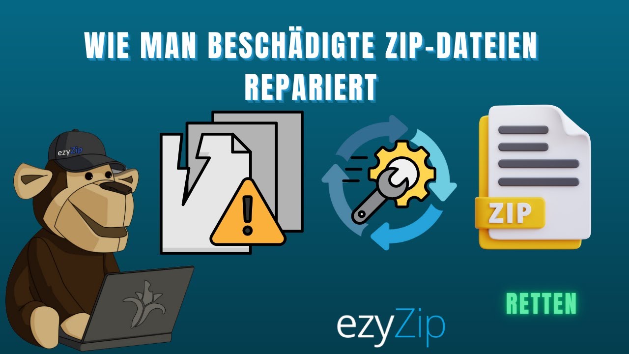 Video thumbnail for 📦 So Reparieren Sie Beschädigte ZIP-Dateien Kostenlos | Keine Softwareinstallation Erforderlich