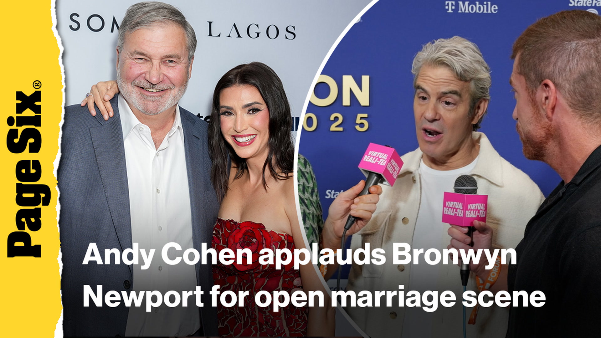 Video thumbnail for Andy Cohen applauds 'transparent queen' Brownyn Newport for open marriage conversation on 'RHOSLC'