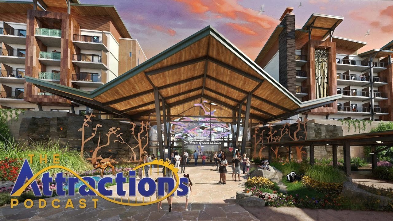 Video thumbnail for The Attractions Podcast: Disney Lakeshore Lodge opening in 2027, and more news!"