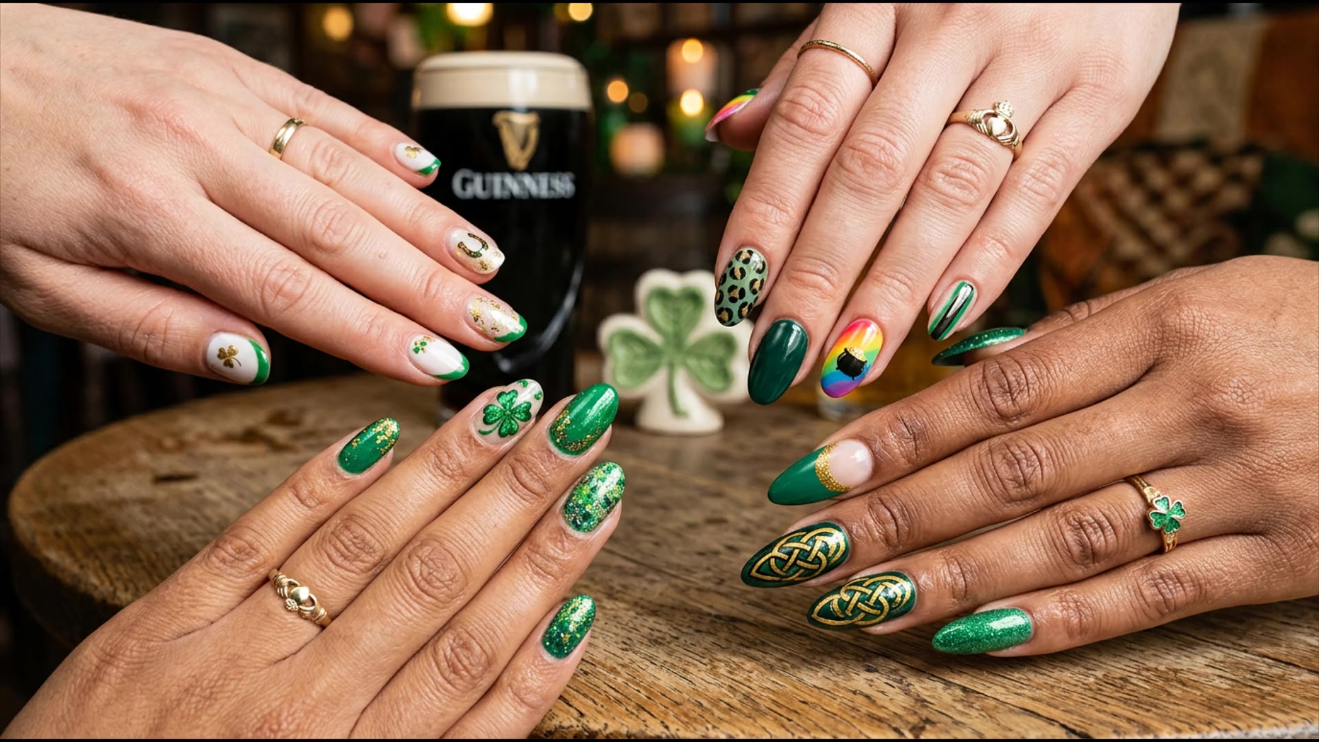 Video thumbnail for Creative St. Patrick's Day Nail Art Ideas to Try This Year