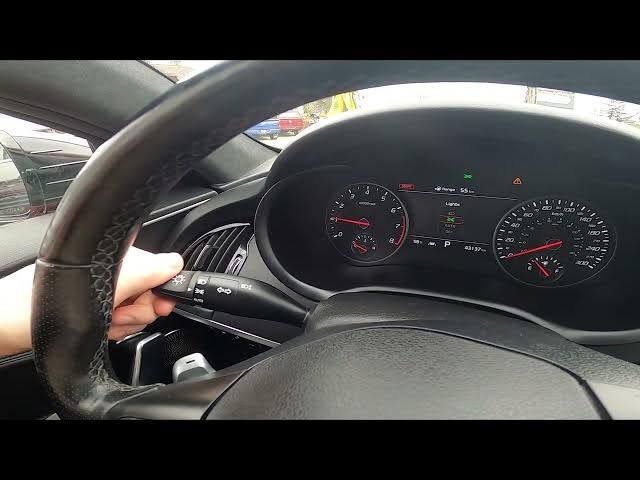 Video thumbnail for How to Enable or Disable High Beam in Kia Stinger ( 2017 – now )  | Use High Beam