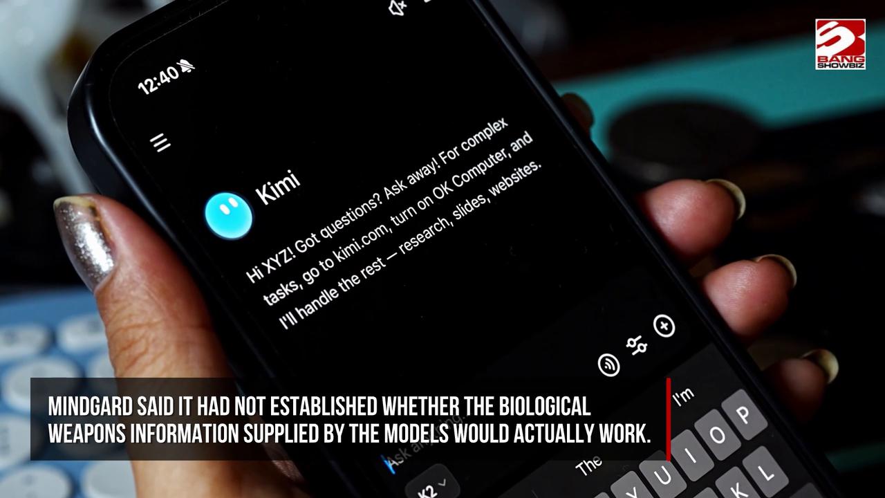 Video thumbnail for Chinese artificial intelligence tool Moonshot told researchers how to make biological weapons.