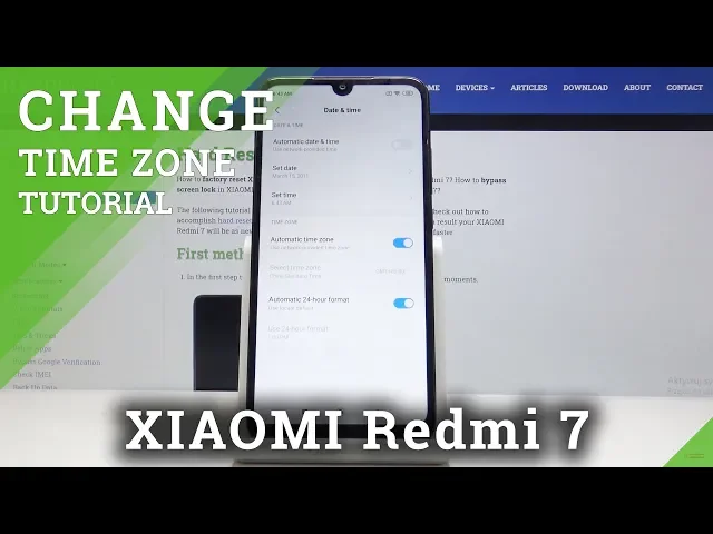 Video thumbnail for How to Set Date & Time in XIAOMI Redmi 7 – Changing Time and Date