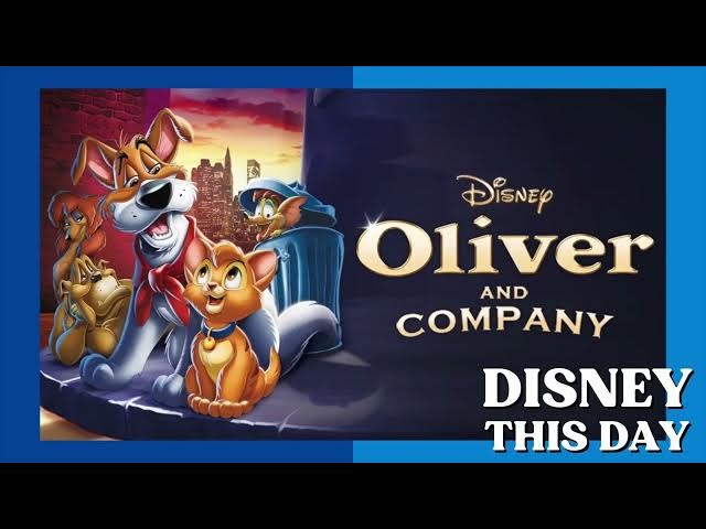 Video thumbnail for Oliver & Company | DISNEY THIS DAY | November 18, 1988