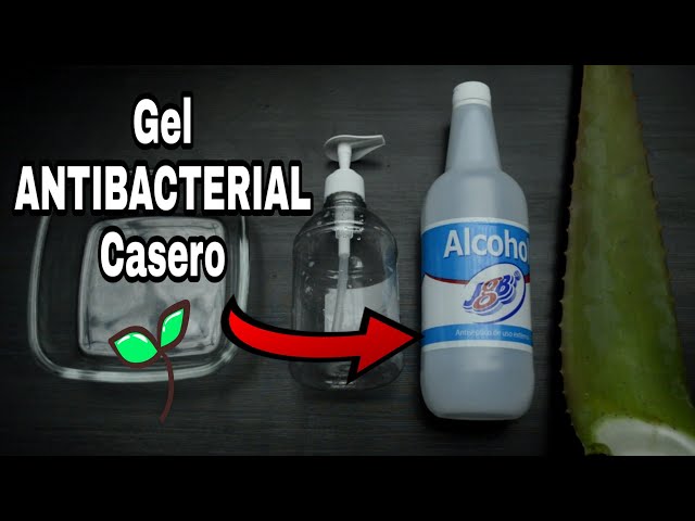 Video thumbnail for GEL ANTIBACTERIAL Casero muy FÁCIL