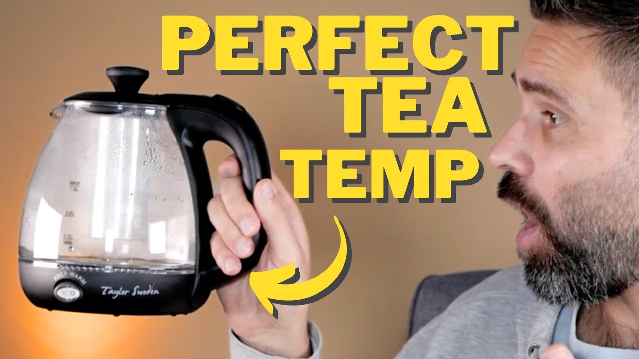 Video thumbnail for Taylor Swoden Electric Kettle with Tea Infuser Review