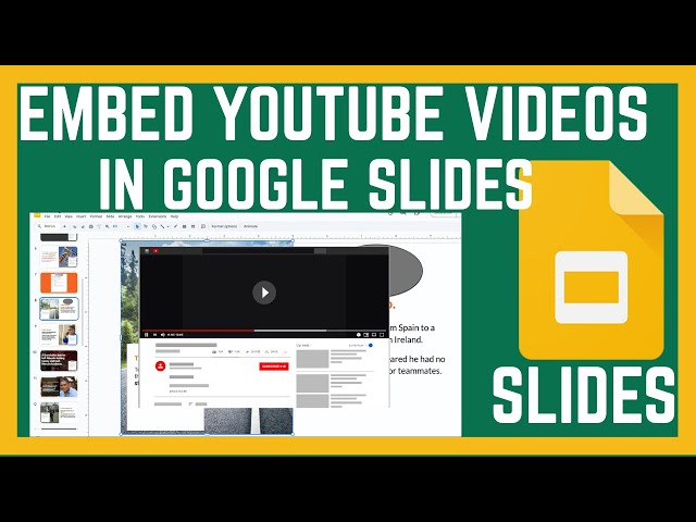 Video thumbnail for How To Embed YouTube Videos In Google Slides