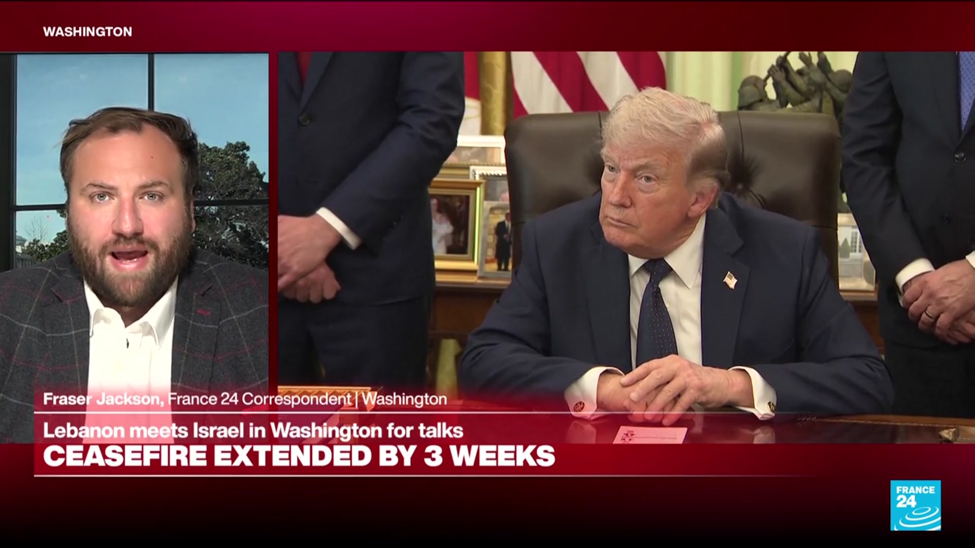 Video thumbnail for Lebanon - Israel: Truce extended by three weeks