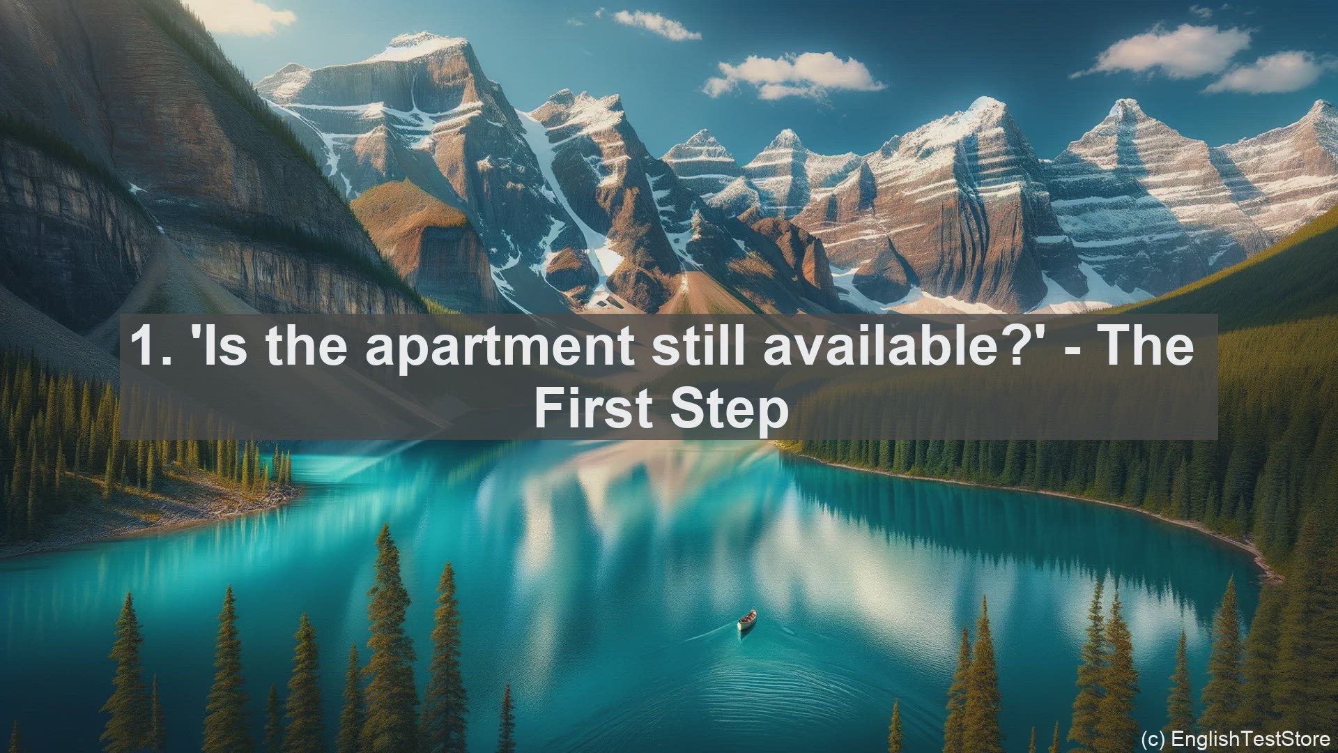 'Video thumbnail for Top 10 Useful Phrases for Renting an Apartment'
